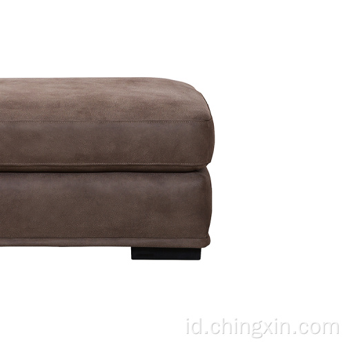 Furniture Ruang Tamu Modern Leathaire Sofa Bangku Ruang Tamu Ottoman